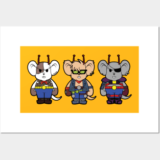 Biker Mice From Mars Chibi Posters and Art